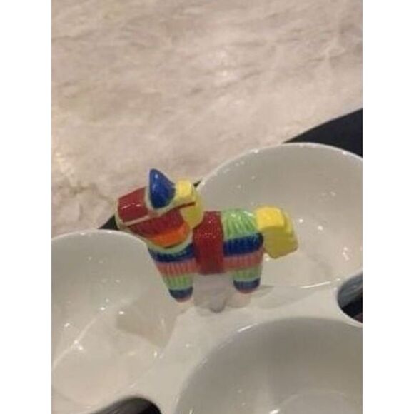 Faux NORA FLEMING Piñata Plate Decoration - Picture 5 of 5